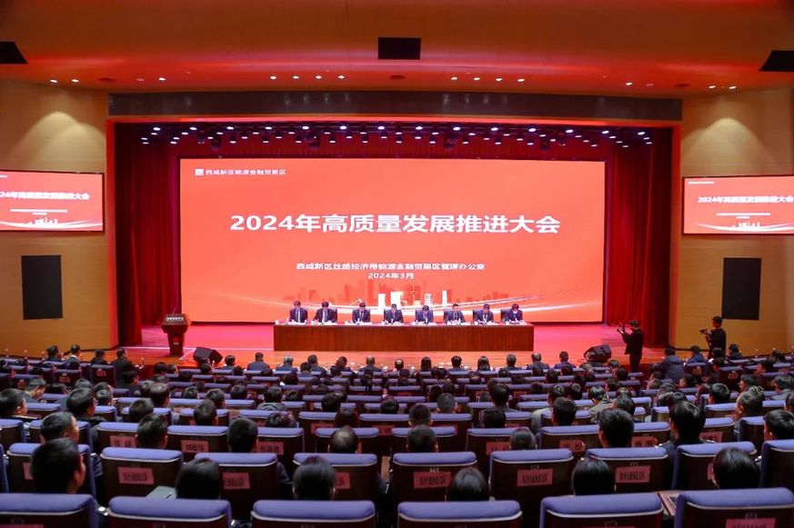 陕西西咸新区能源金贸区召开2024年高质量发展大会(图1)