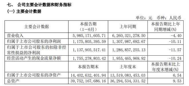 新集能源2024上半年净利118亿元同比下降10% 中报速递(图1)